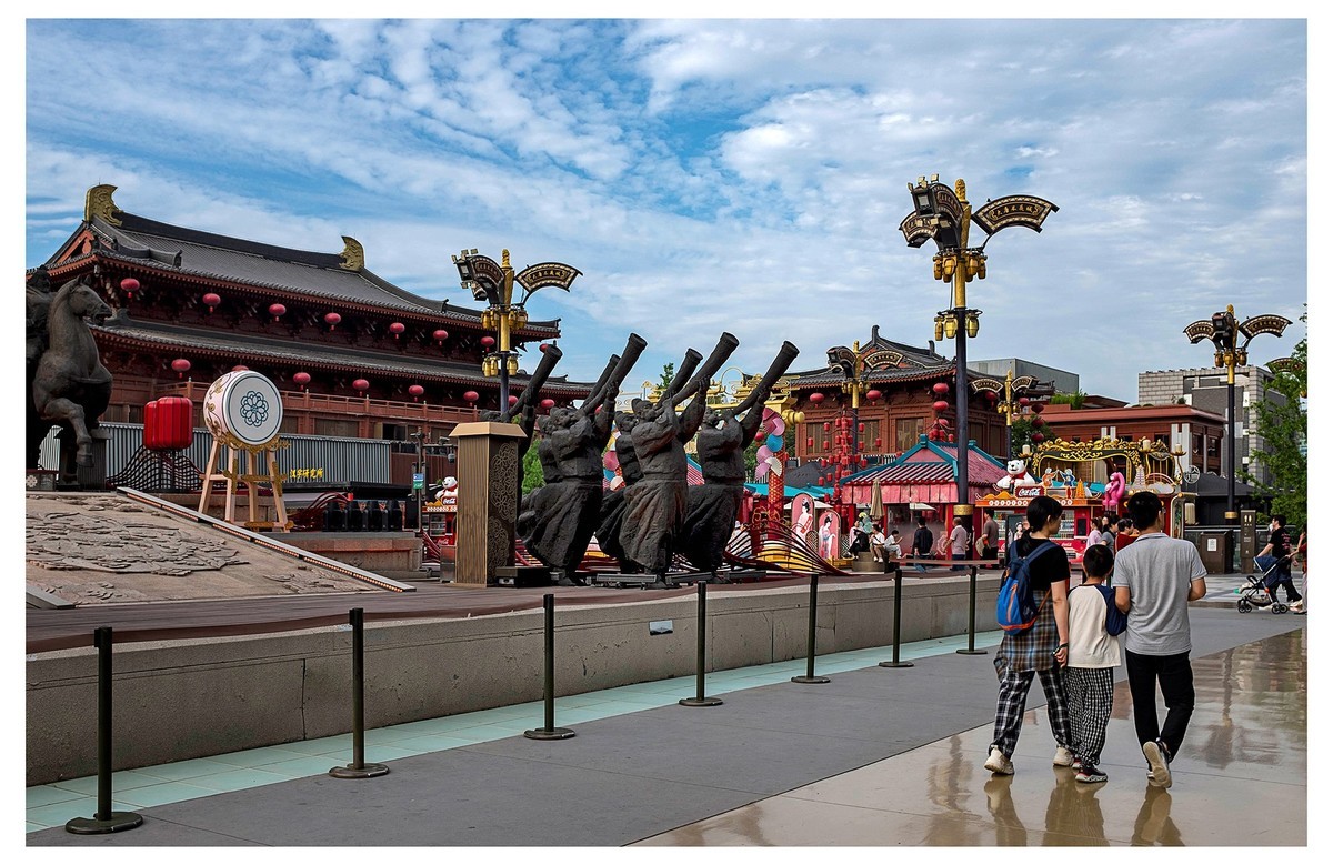 大唐不夜城 . 街景