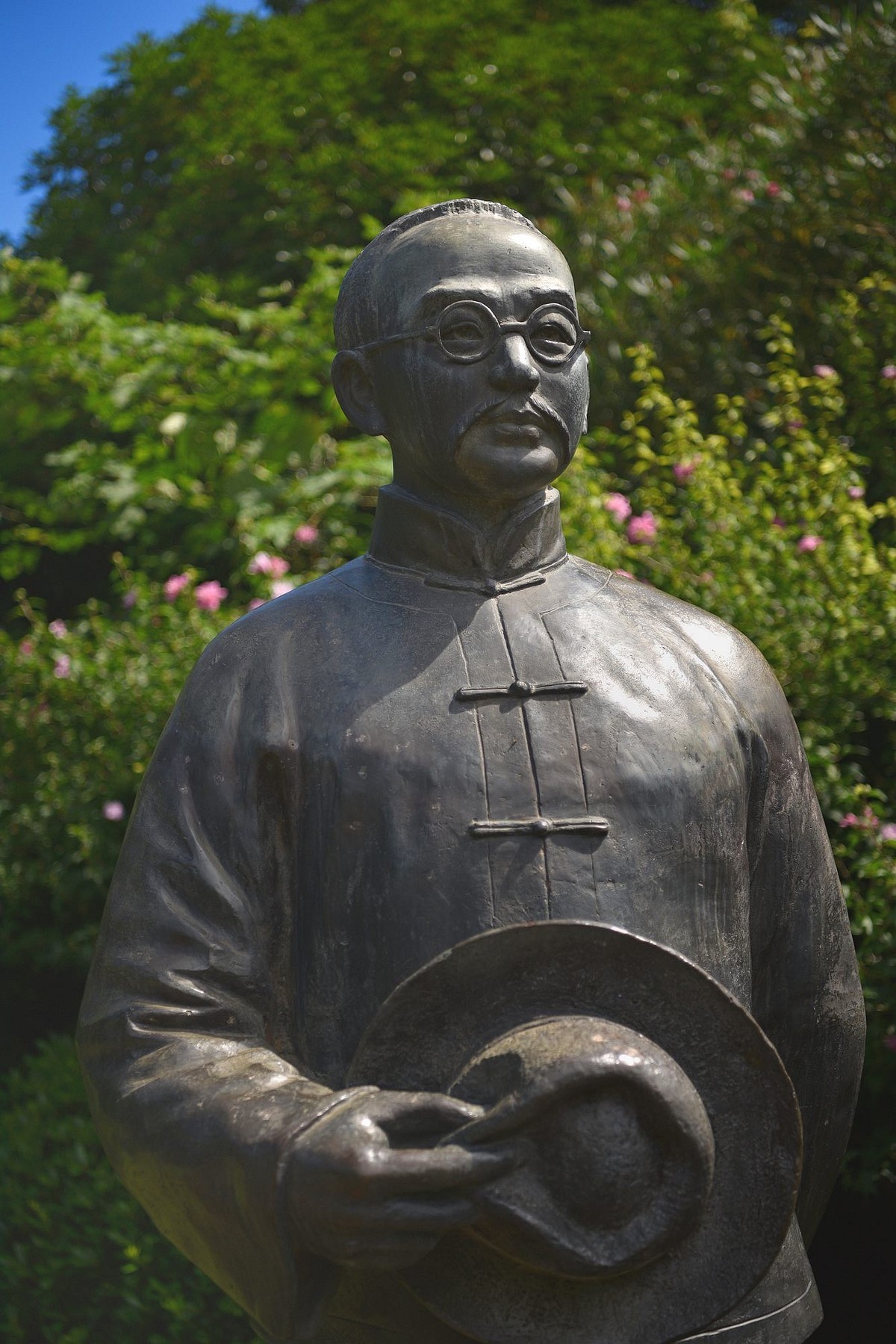 长沙《谁主沉浮》群雕：毛 泽东与湘籍战友