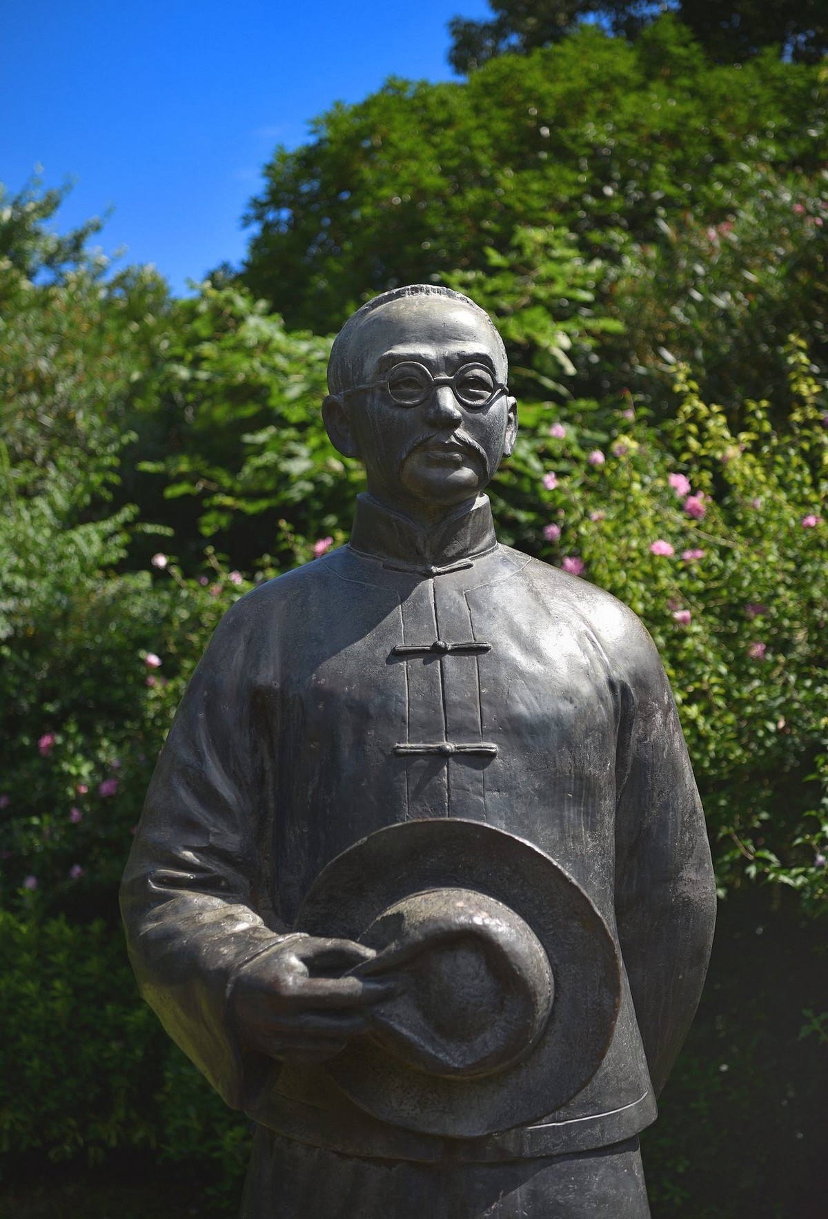 长沙《谁主沉浮》群雕：毛 泽东与湘籍战友