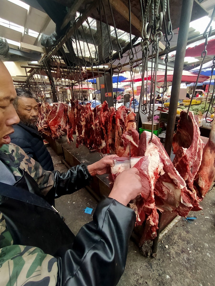 2023夏 黔赣鄂渝川（134）甘孜牦牛肉数色达