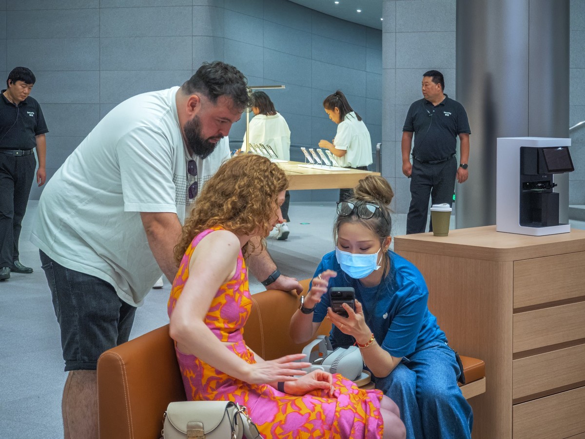 苹果亚洲第一旗舰店