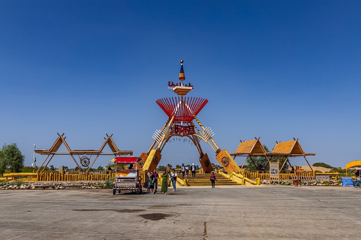 旅游记录 ：新疆 · 巴音郭楞 · 尉犁 · 罗布人村寨