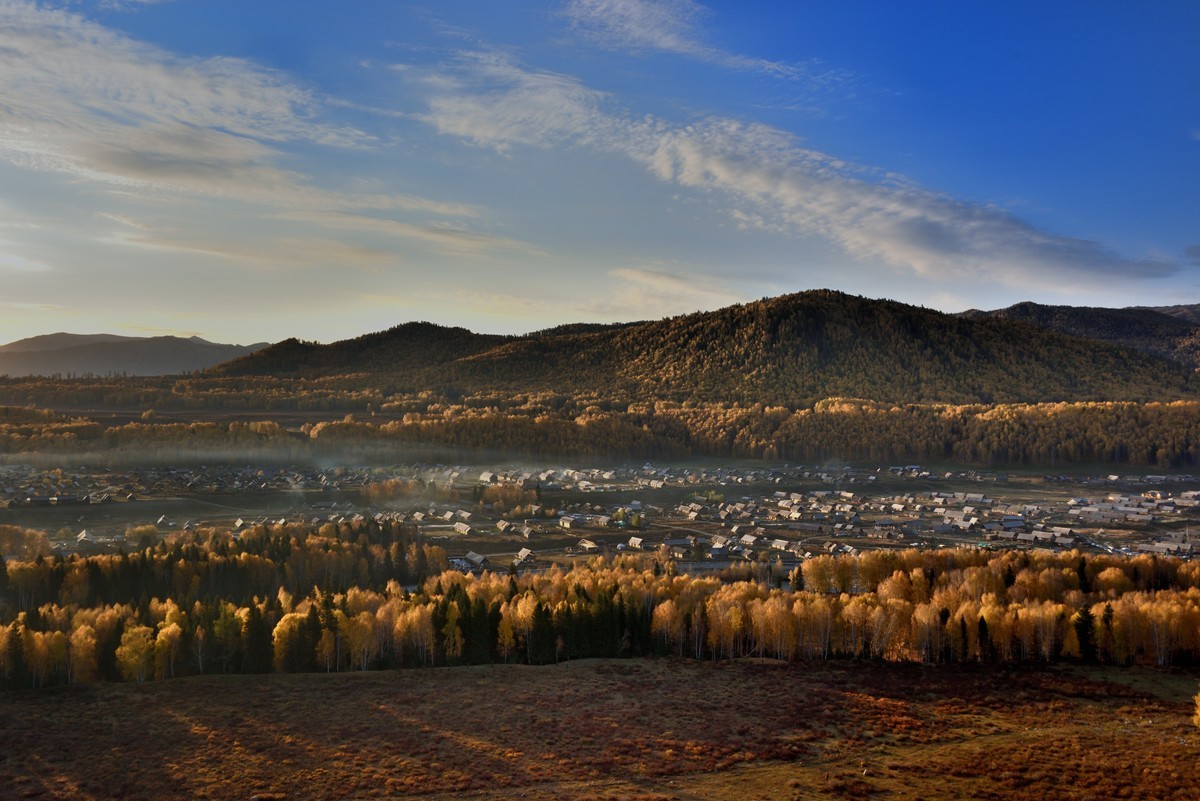 初秋北疆行——阳光洒在禾木村【6】