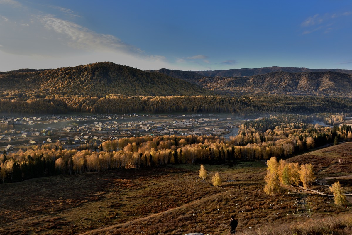 初秋北疆行——阳光洒在禾木村【6】