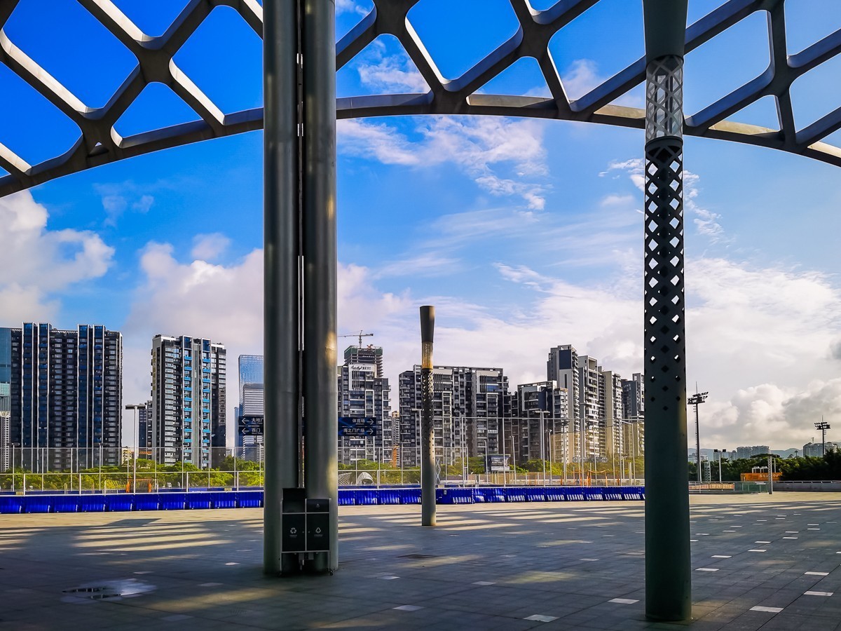 深圳湾体育中心掠影