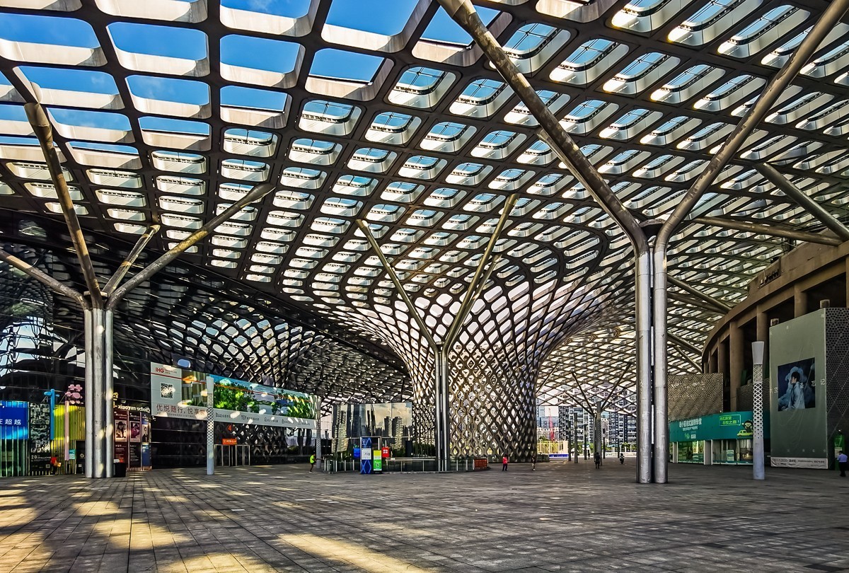 深圳湾体育中心掠影