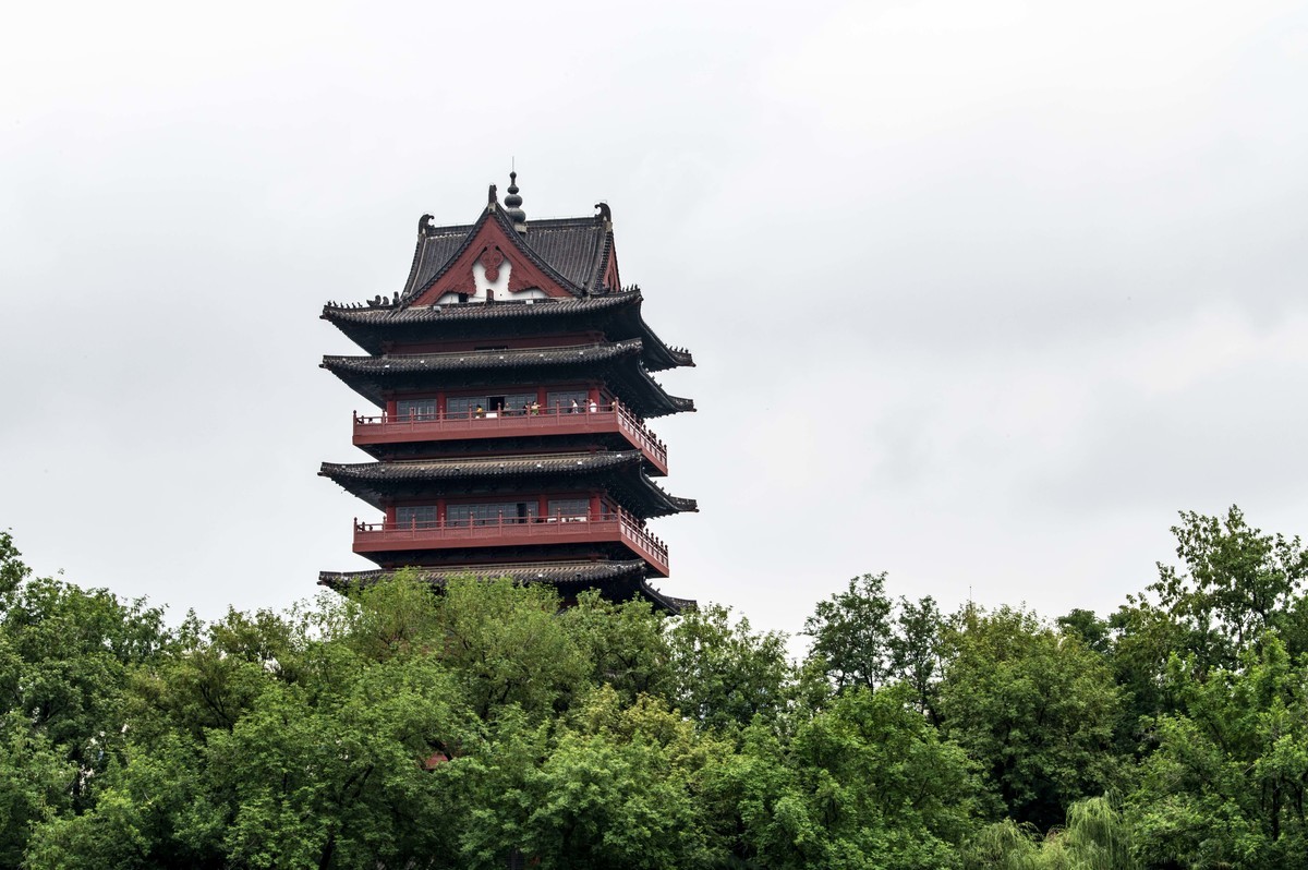 庐州印象（476）雨天包公园