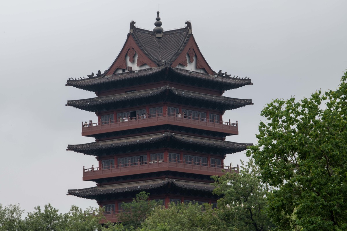 庐州印象（477）雨中游包河