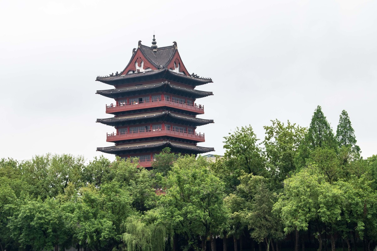庐州印象（477）雨中游包河