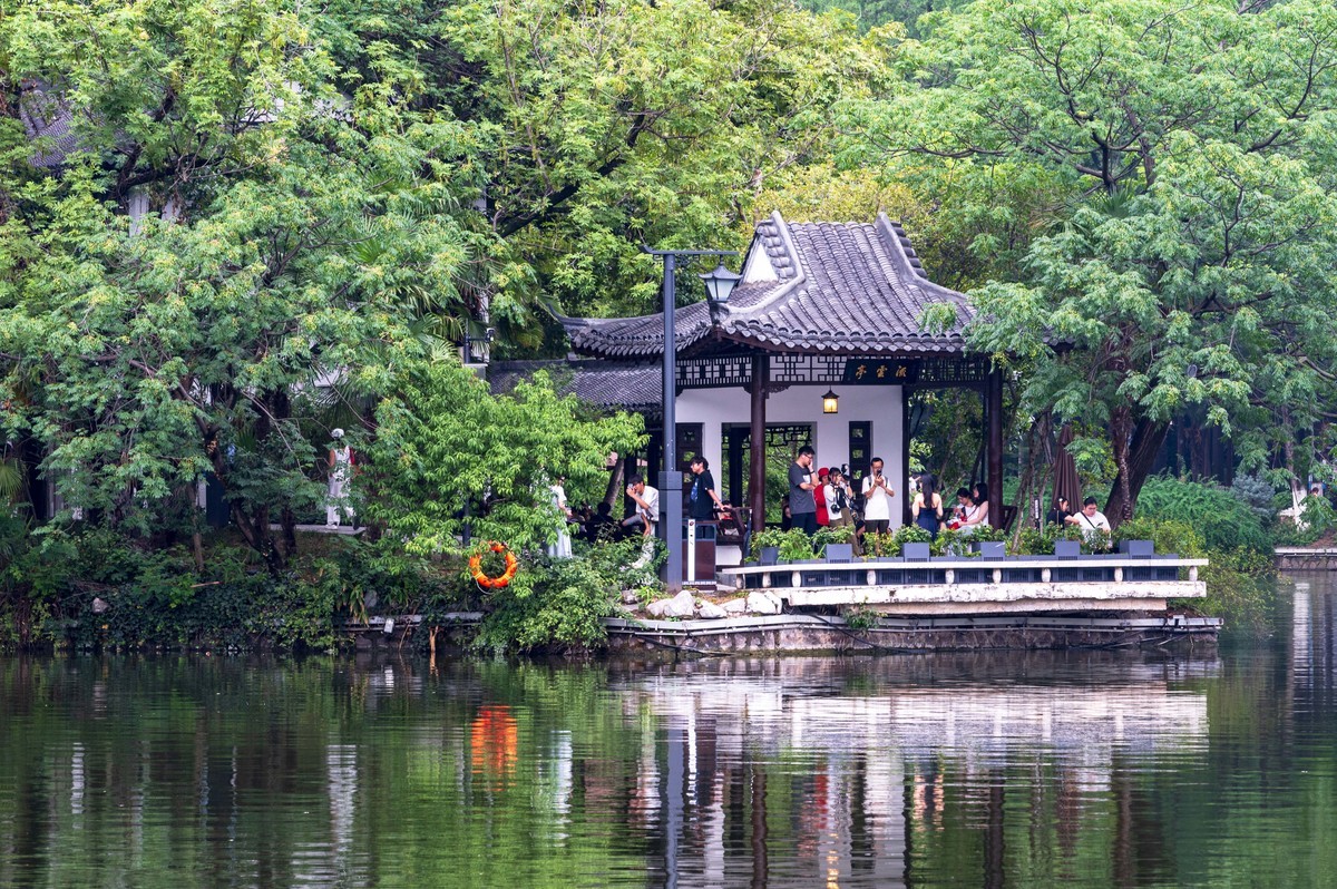 庐州印象（477）雨中游包河