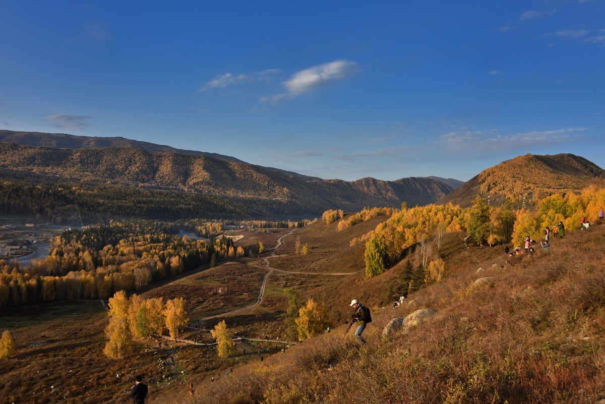 初秋北疆行——阳光洒在禾木村【6】
