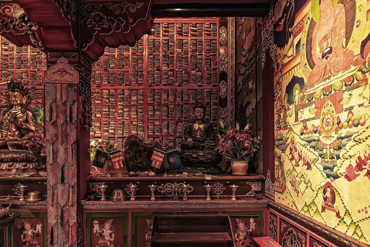 川西避暑行 之 理县 孟屯河谷. 桑登寺(2)