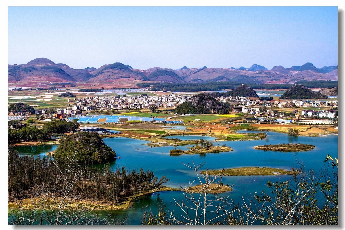 云南之旅——青龙山俯瞰普者黑全景