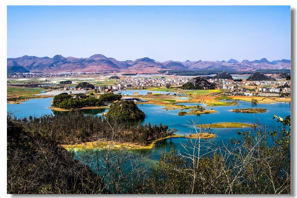 云南之旅——青龙山俯瞰普者黑全景