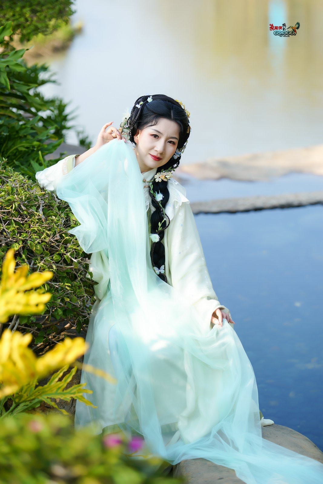 【水苑挽溪纱美女】---婉灵