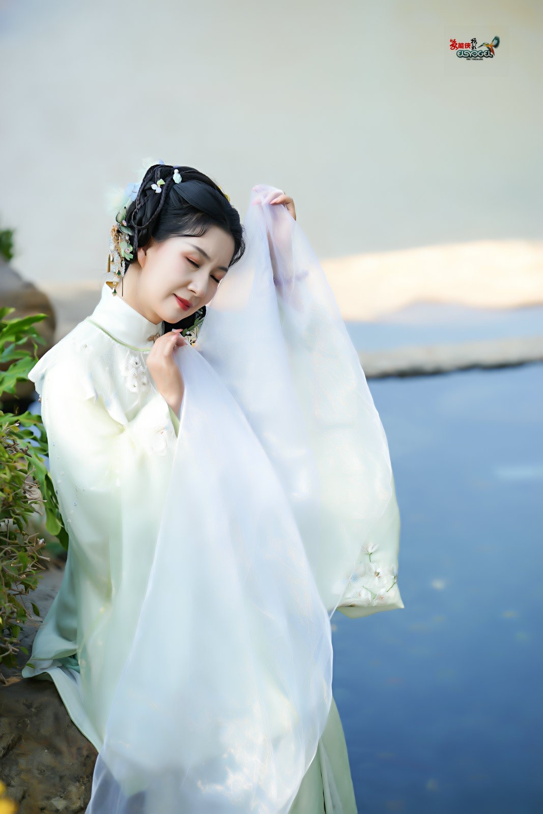 【水苑挽溪纱美女】---婉灵