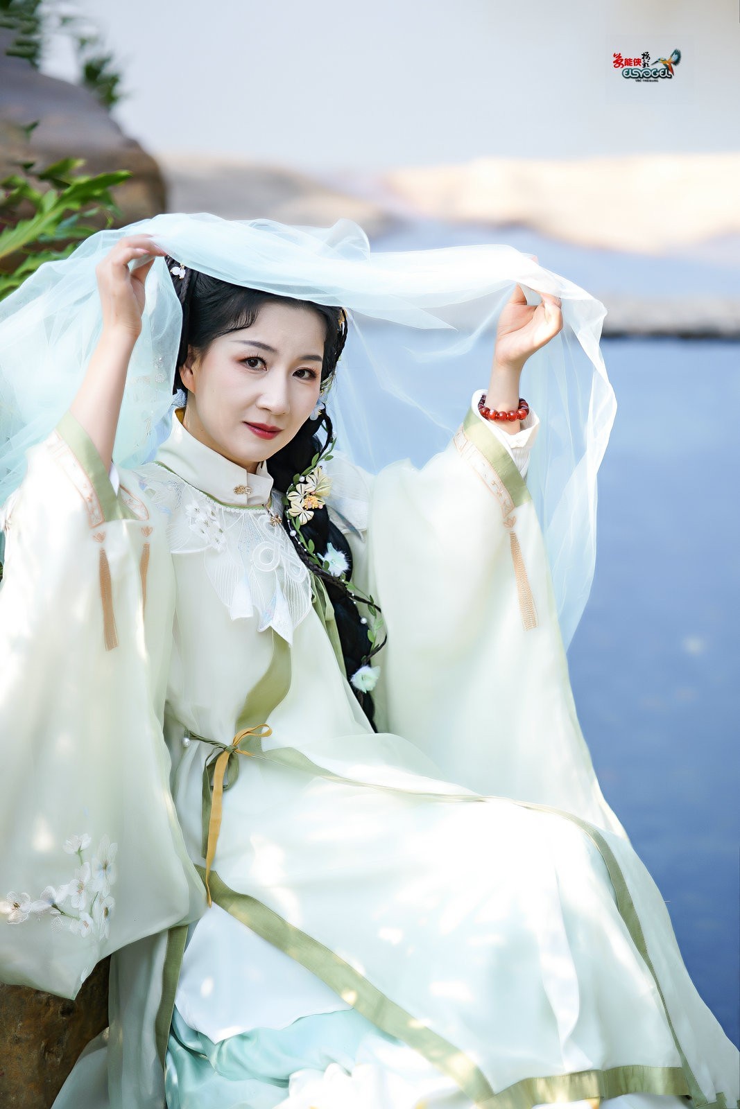 【水苑挽溪纱美女】---婉灵