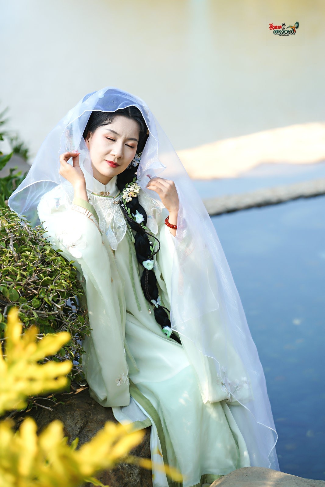 【水苑挽溪纱美女】---婉灵