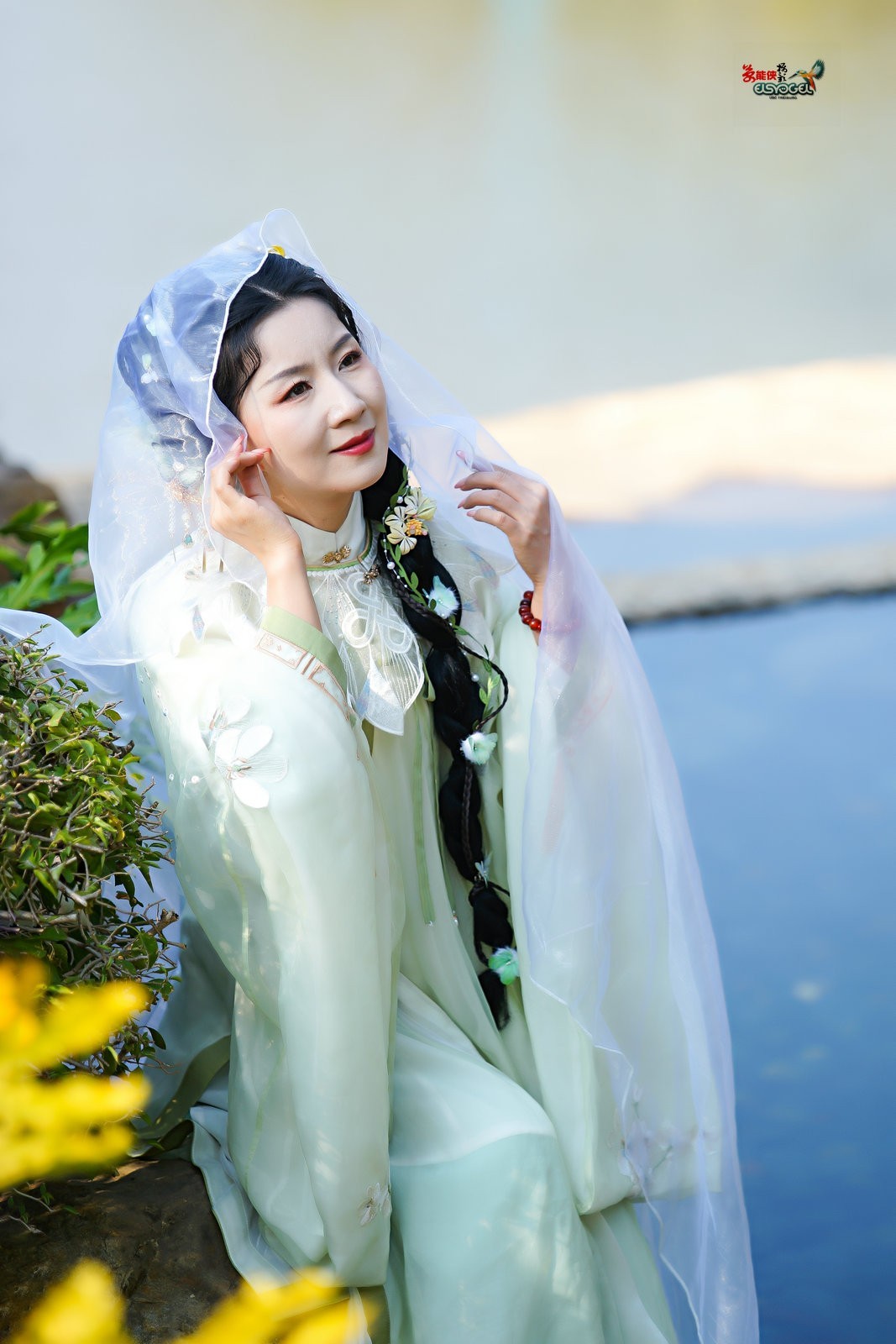 【水苑挽溪纱美女】---婉灵