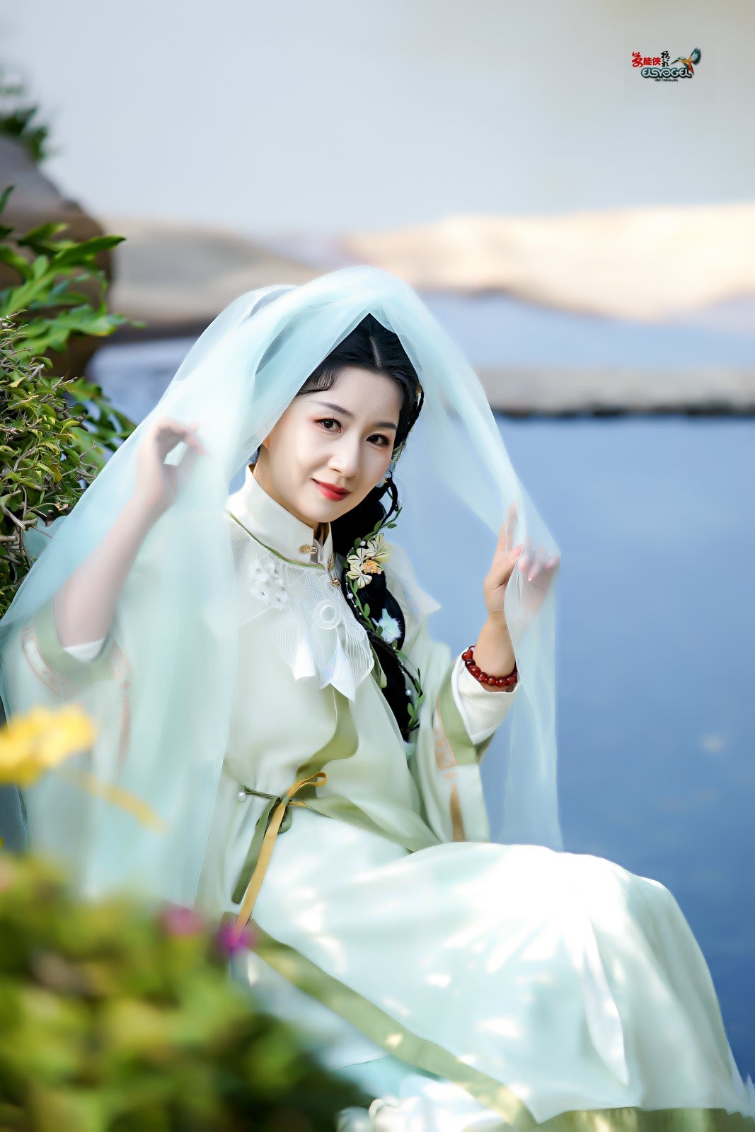 【水苑挽溪纱美女】---婉灵