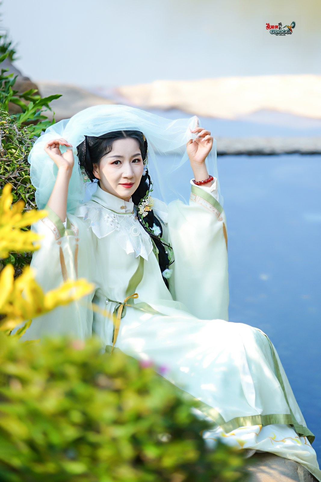 【水苑挽溪纱美女】---婉灵