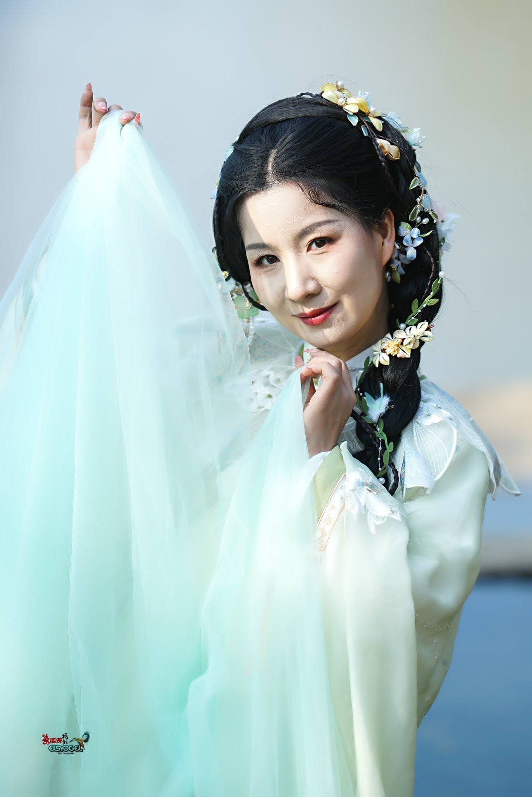 【水苑挽溪纱美女】---婉灵