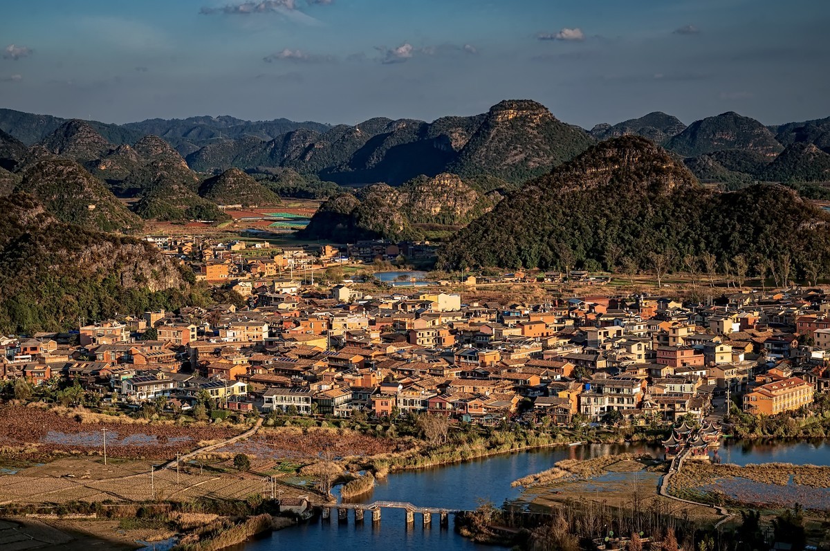 云南丘北 · 普者黑的田园山水