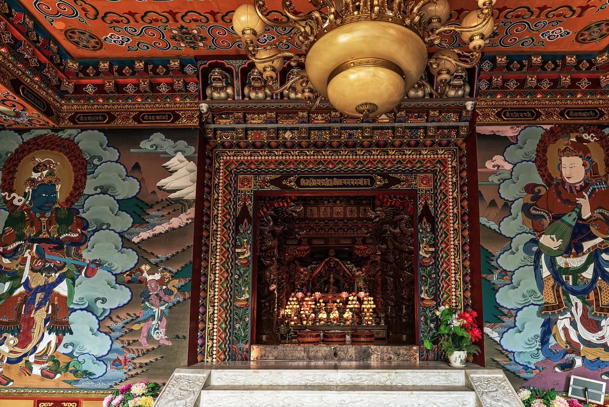 川西避暑行 之 理县 孟屯河谷. 桑登寺(2)