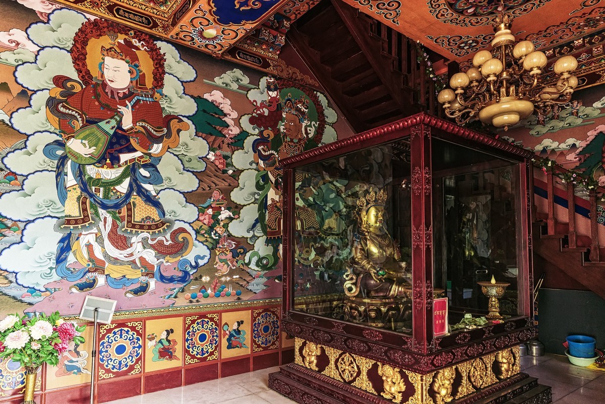 川西避暑行 之 理县 孟屯河谷. 桑登寺(2)