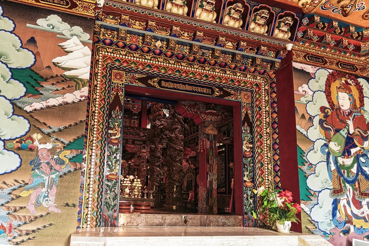 川西避暑行 之 理县 孟屯河谷. 桑登寺(2)