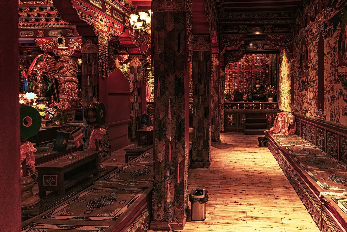 川西避暑行 之 理县 孟屯河谷. 桑登寺(2)