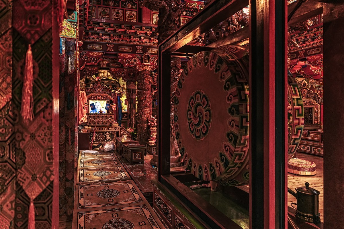 川西避暑行 之 理县 孟屯河谷. 桑登寺(2)