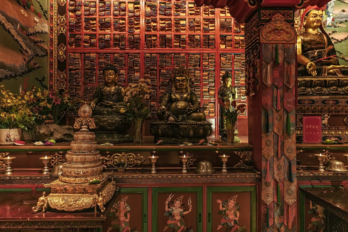 川西避暑行 之 理县 孟屯河谷. 桑登寺(2)