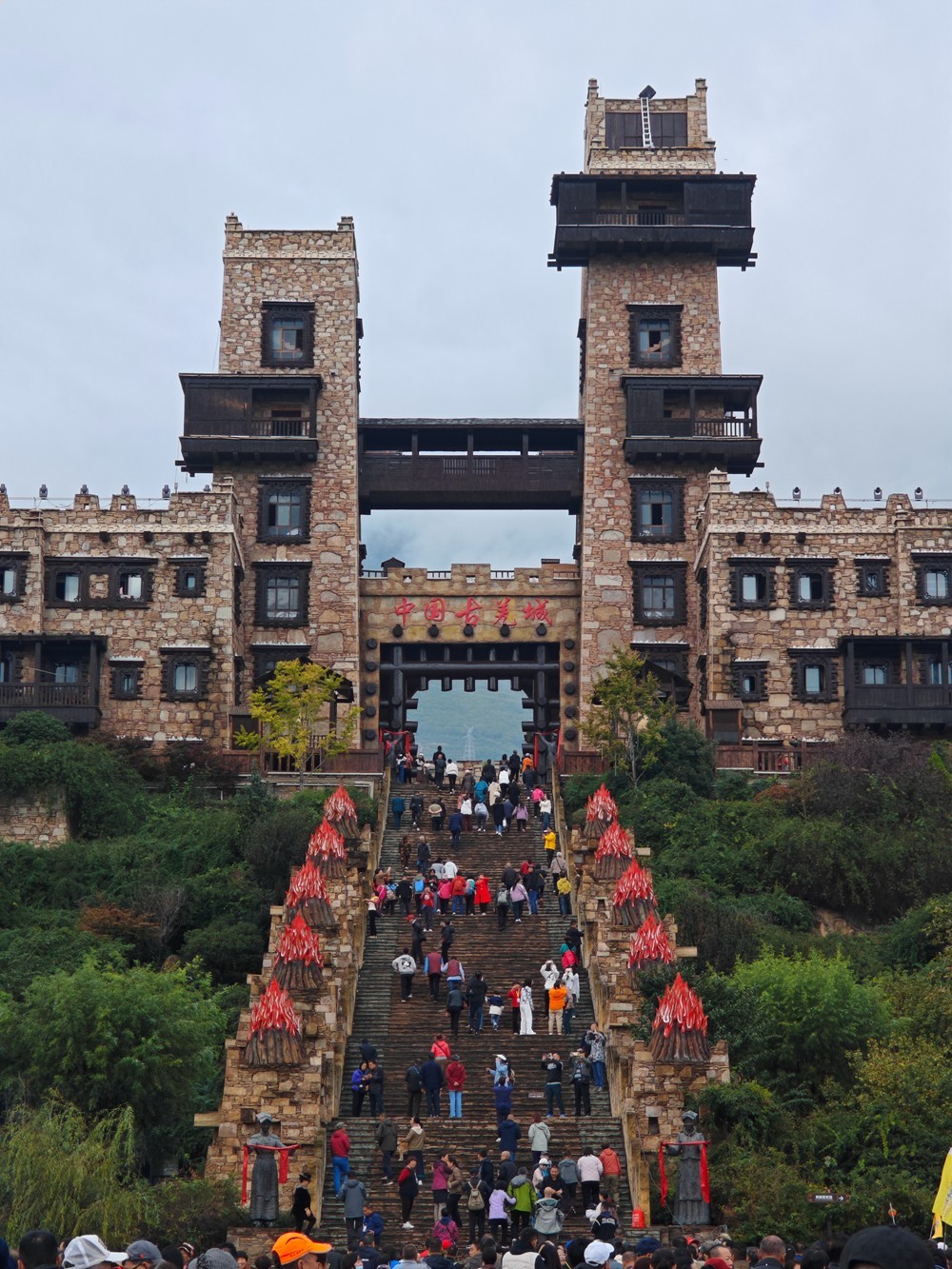 1112中国古羌城(局部)