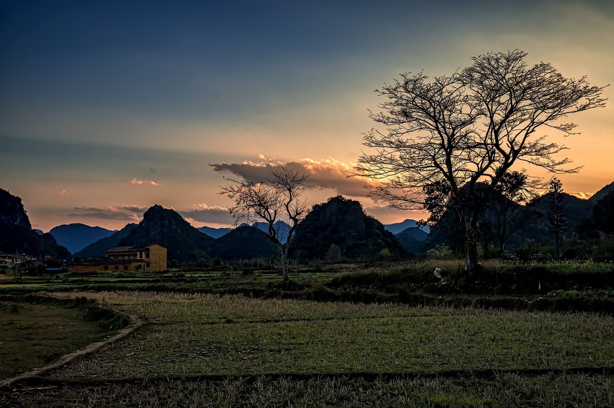 云南丘北 · 普者黑的田园山水