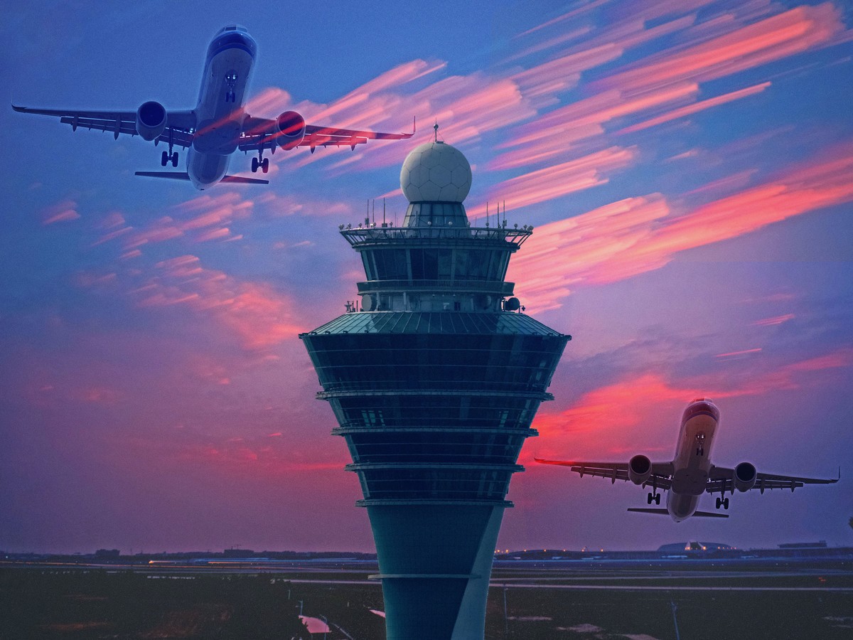 广州白云机场抓拍