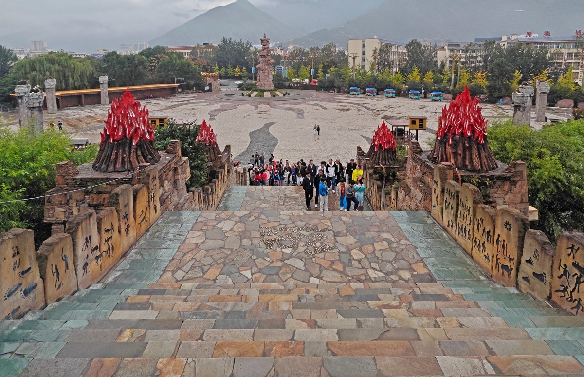 1112中国古羌城(局部)