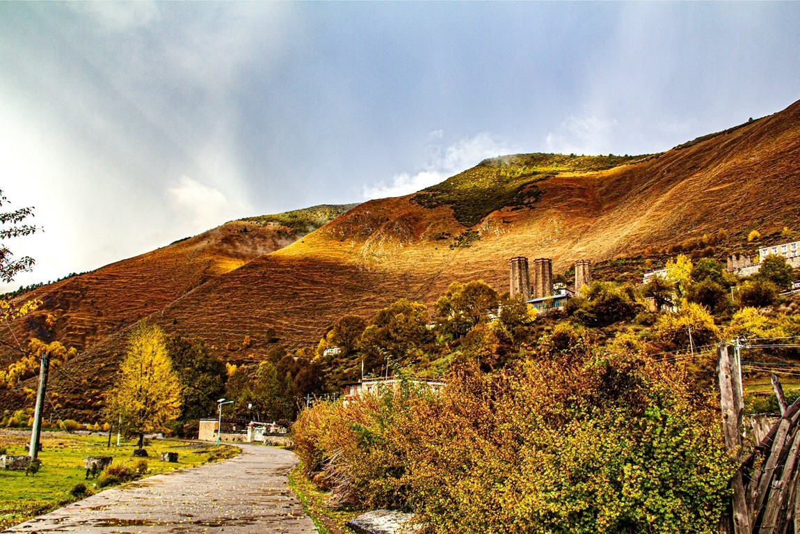秋行川西高原--日头村【2】