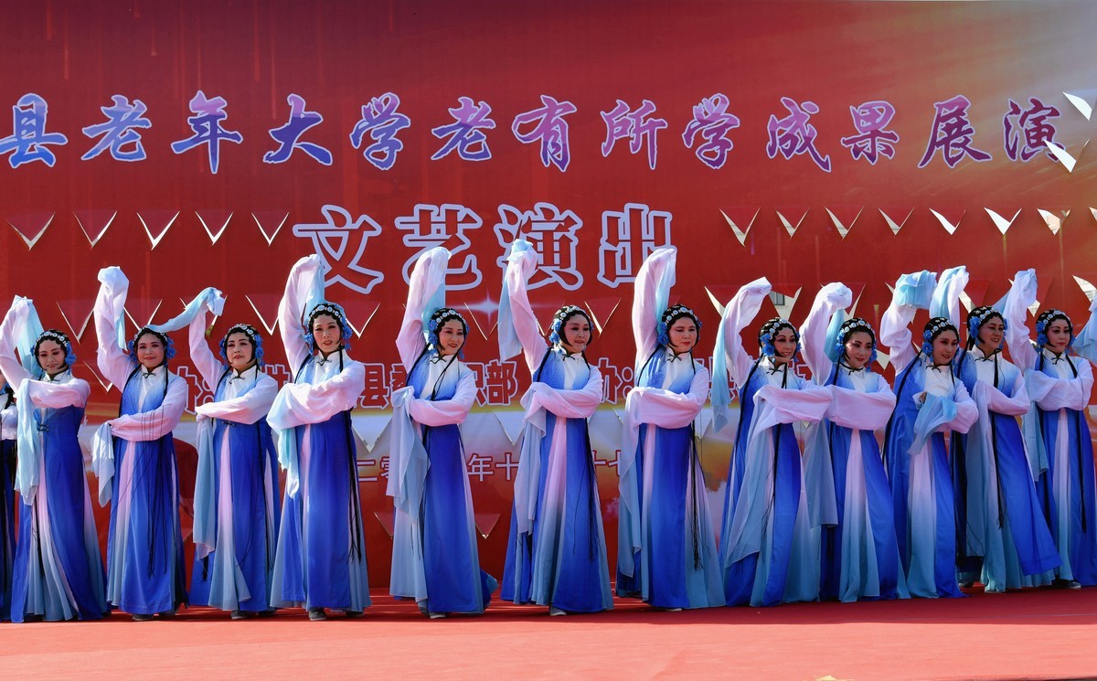 老有所学/县老年大学成果展演