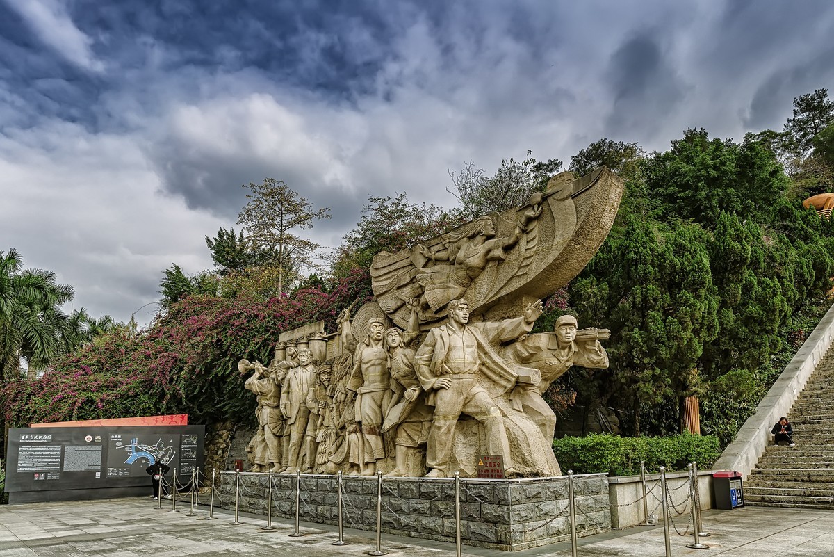 百色起义纪念园（给您拜年：大年初一新年好，龙马精神迎新春！） 中关村在线摄影论坛 