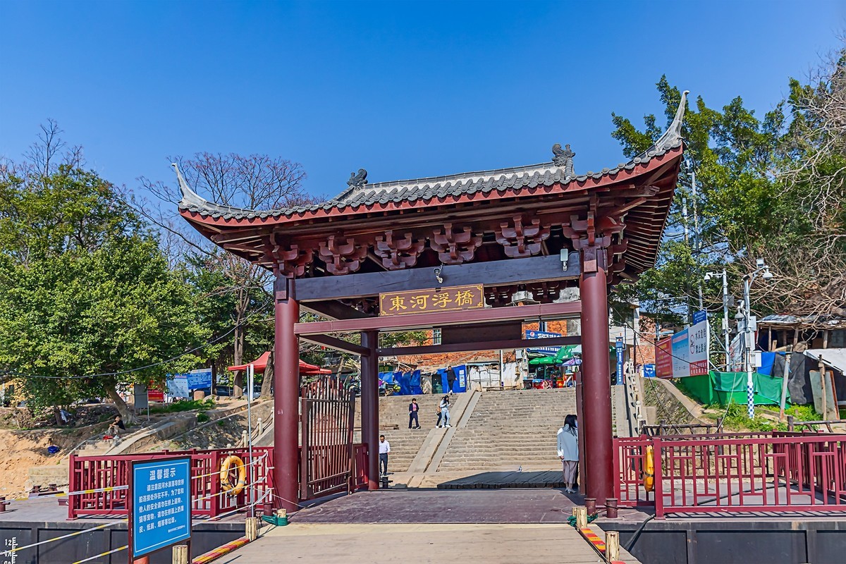 旅游记录 ：江西 · 赣州 · 古浮桥