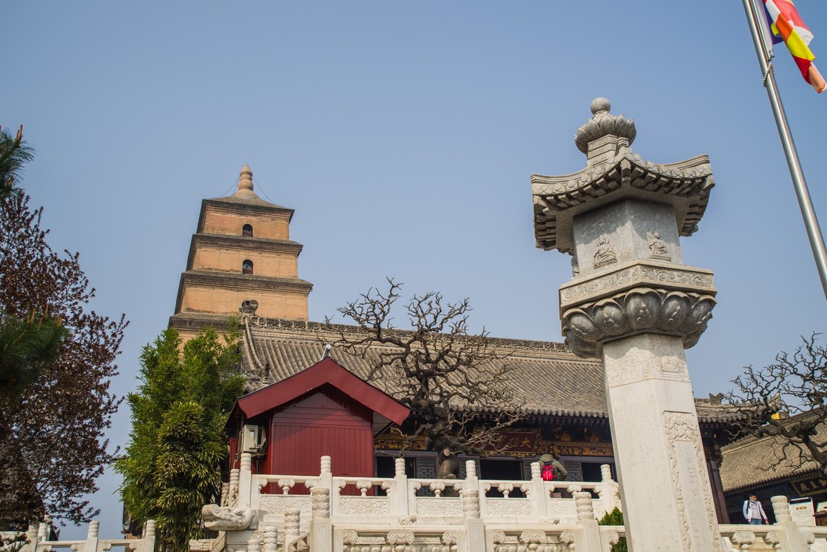 21年川西行西安大雁塔和大慈恩寺一