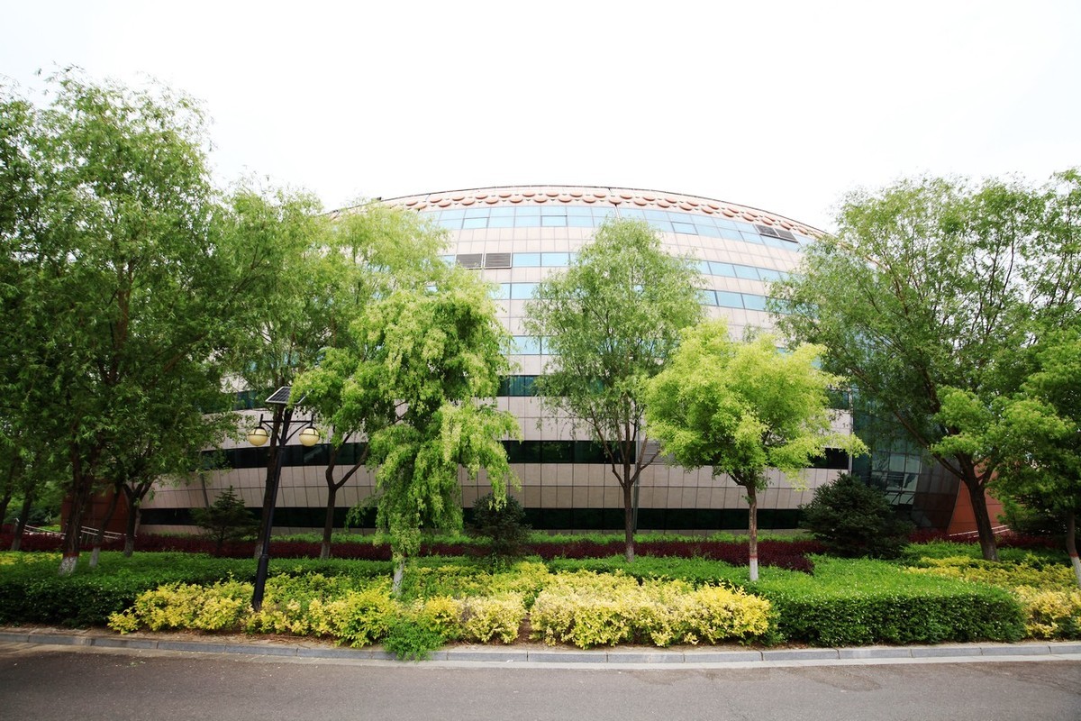 一组鼓型建筑物！