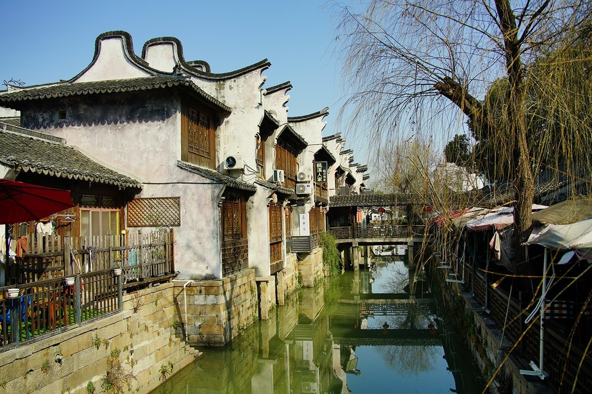 枫泾古镇