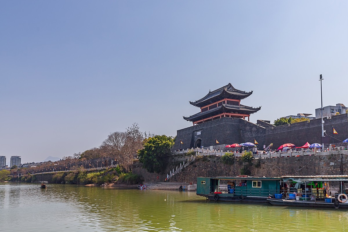 旅游记录 ：江西 · 赣州 · 古浮桥