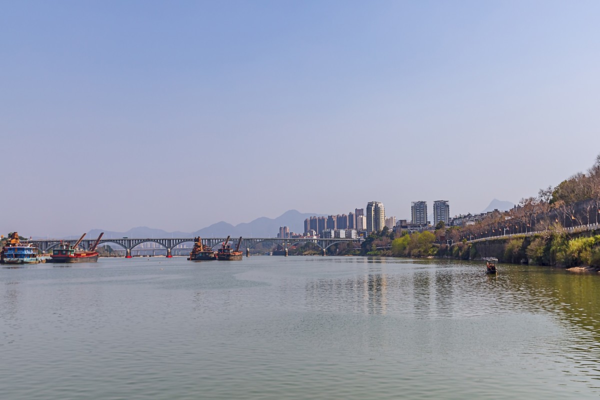 旅游记录 ：江西 · 赣州 · 古浮桥