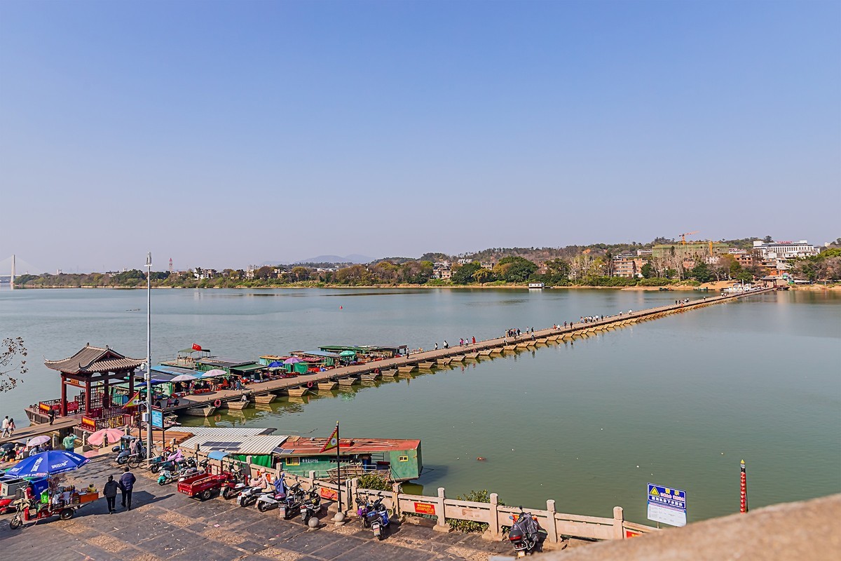 旅游记录 ：江西 · 赣州 · 古浮桥