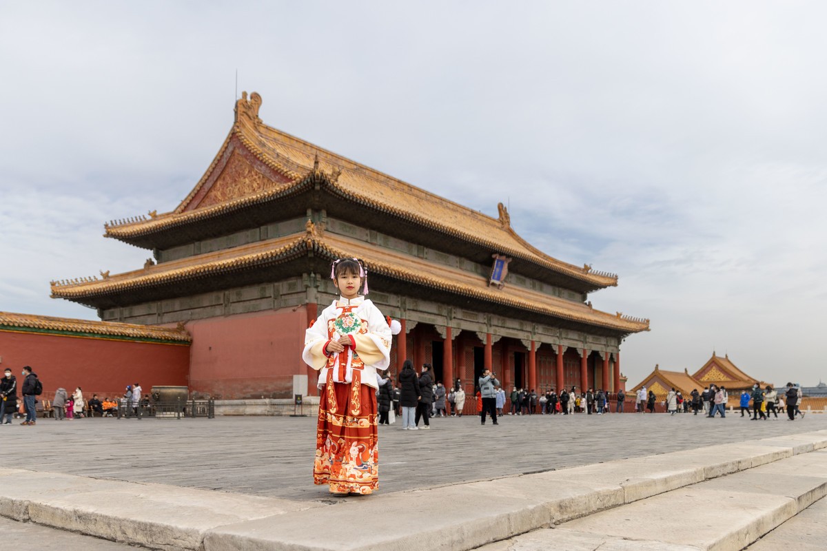 故宫儿童摄影