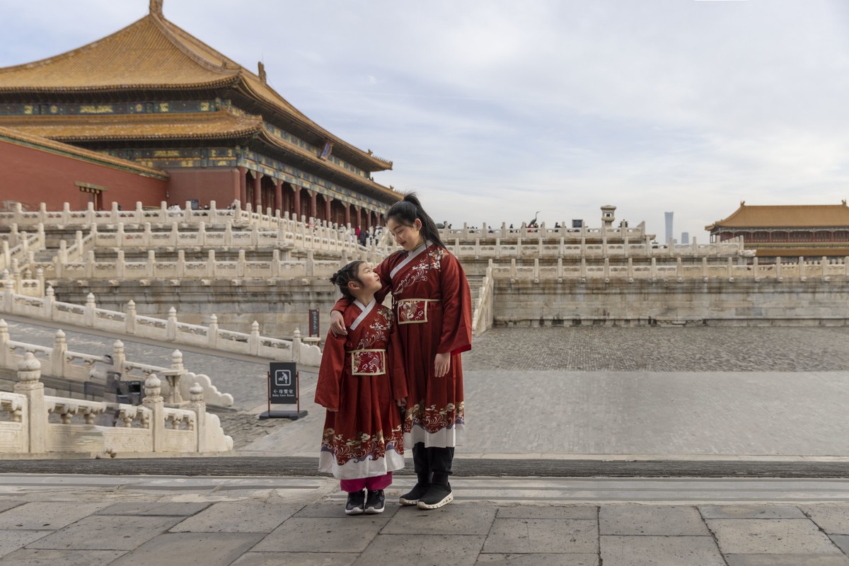 故宫儿童摄影