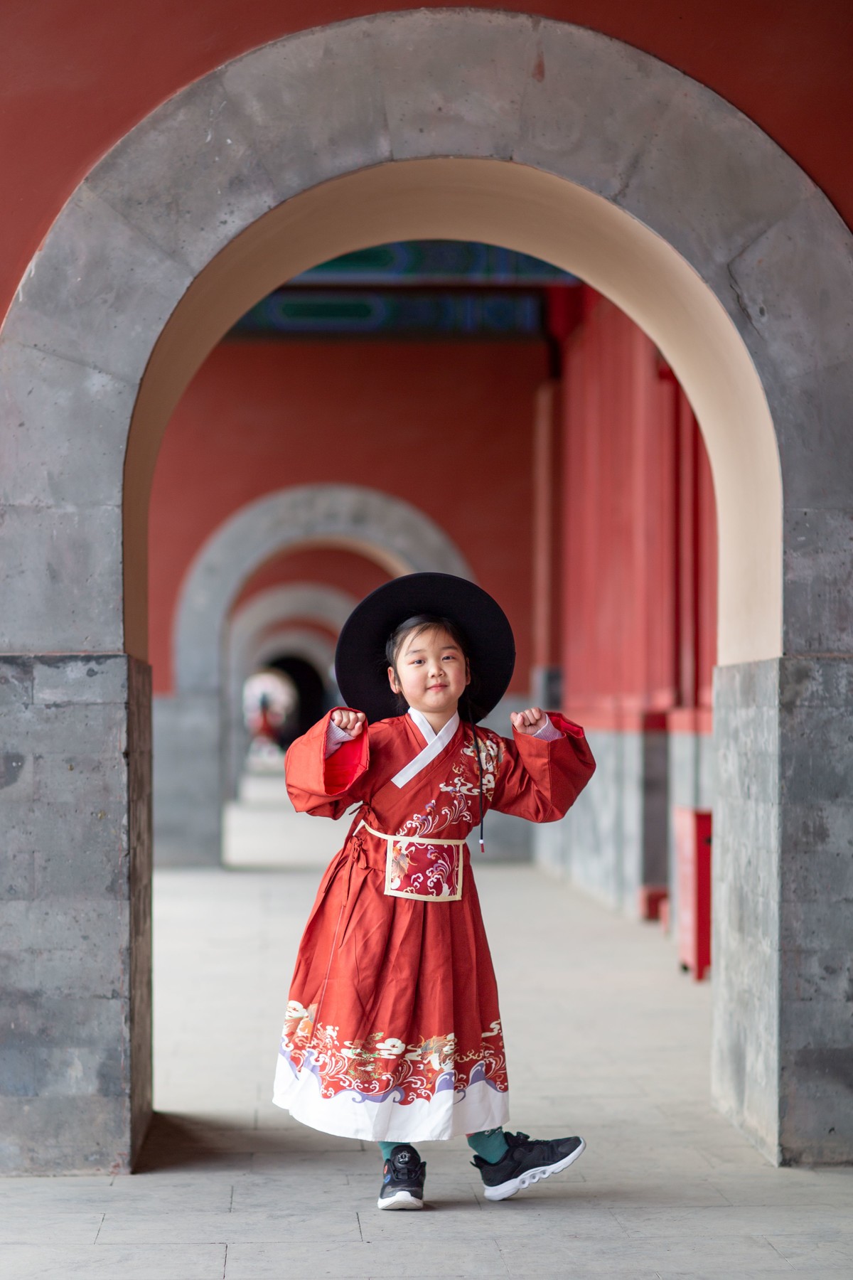 故宫儿童摄影